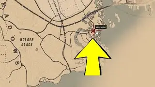 RDR2 - Poor guy had a withered arm location of the man