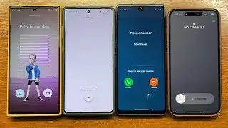 Samsung S23 Ultra vs Pixel 7 Pro vs LG Stylo 6 vs iPhone 14 PM Unknown Number Incoming Calls