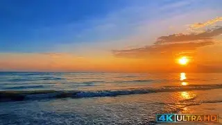 Soothing Ocean Waves 4K | Calming Sea Sounds for Stress Relief & Sleep Vol 57