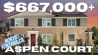 OPEN CONCEPT BRAND NEW MODEL HOME TOUR NORTH FONTANA 4 BEDROOM, 3 BATH
