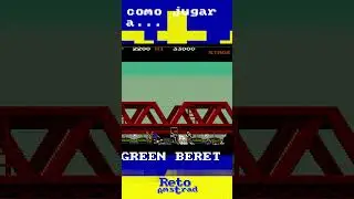 como jugar a | GREEN BERET | KONAMI | RETO AMSTRAD 42 | 2023 | CPC