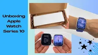 Unboxing New Silver Apple Watch Series 10 ✨ Ultramarine Sport Loop Band
