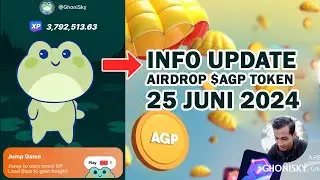 💵 INFO UPDATE AIRDROP GRATIS AGP TOKEN 25 JUNI 2024