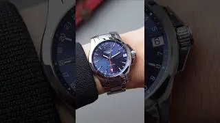 No. 756: Longines Conquest GMT Blue &ndash; L3.687.4.99.6 GMT Dual Time #longines #longinesconquest