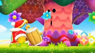 Kirby Triple Deluxe - Dedede Tour Lv 1