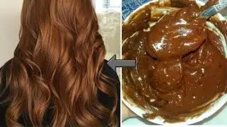 Correctme way to Use Henna ( Mehndi )For Dark Brown 🟤 Shiny, Silky Hair☝🏼 Chocolate Brown Hair Dye ✨