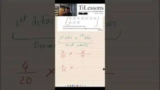 GCSE Maths Higher (Calculator OK) - Probability - pulling two discs from a bag of 20.