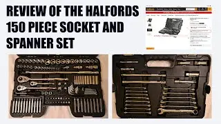 Обзор набора торцевых ключей Halfords из 150 предметов. 14 января 2026 г.