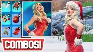 *NEW* BEST SANTA 'BRINA SKIN COMBOS! | Fortnite