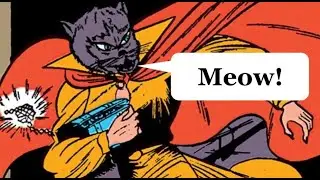 Catwoman's FIRST Costume | Nazi Or BDSM Furry Catwoman