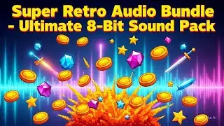 Super Retro Audio Bundle &ndash; 350+ 8-Bit Chiptune Game SFX | Ultimate Retro Sound