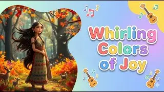Whirling Colors of Joy - Looparoo | Nursery Rhymes & Kids Songs