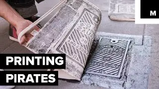 This Art Collective Turns Street Covers and Tiles into Bespoke Printing Presses