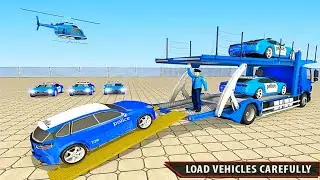Police Airplane Transport:Grand Transporter Truck - SUV Police Mode - Android Gameplay