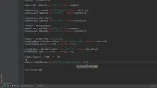 100 Tkinter Making Status Bar