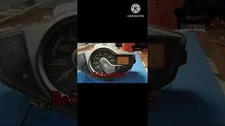 Hero maestro edge speedometer display service. #meter #keys #automobile #speedometer #bgm #remix