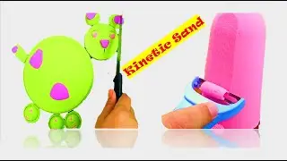 Very Satisfying Video | Kinetic Sand Cutting Relaxing ASMR
