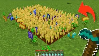 Minecraft But, FARMING drops OP ITEMS