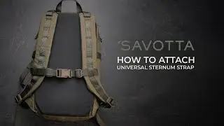 How to attach universal sternum strap