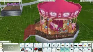 the sims 4 amusment carausel fuction by waronkcc