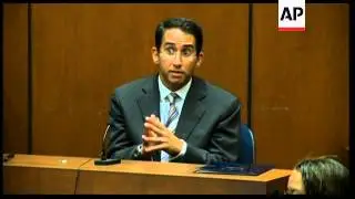 Trial continues of Michael Jackson doctor Conrad Murray