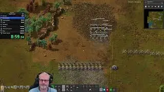 Factorio Death World speedrun former WR 3:08:40r