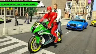 SuperHero Bike Taxi _ superhero bike taxi game _ superhero bike taxi games moto _ gameplay