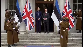 William praises Ukraine's 'resilience' in Estonia visit - 20/Mar/2025