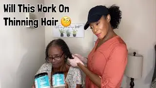 Trying Miche Beauty Hair Product On Thin Fine Hair | Wash And Go Thin Natural Hair |  @ShirleyAnn