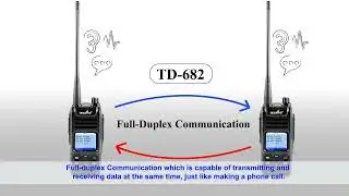 Full-duplex Communication Radio TD-682