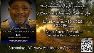 Maxwell Ambrose Olton Lee Homegoing Service