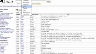 Setting Item Types in KOHA