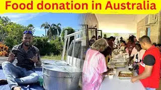 Food donation in an Australian community church | The MAGnificent Show