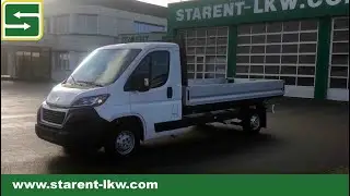 verkauft - VAN2030 - Peugeot Boxer Pritsche BlueHDI 140 L3, Klima, Tempomat, 3.5 t @STARENT