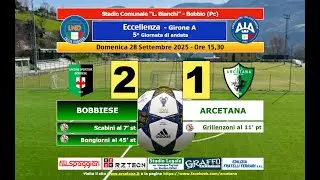 Bobbiese - Arcetana 2-1