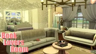 Sims 4 Speed Build - Book Lovers Room