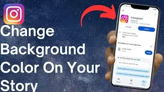 How To Change Background Color On Instagram Story