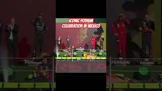 F1 Mexico GP Podium 2019, 2023, 2024 #Formula1 #MaxVerstappen #CarlosSainz #LewisHamilton #MexicoGP