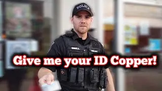 Blackstone Pizza calls cops & Auditor Refuse to ID and gets cops ID instead #cops #audit #irl #karen