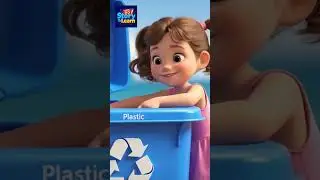 Trash Cleaning Song for Kids 🎶 | Fun Recycling & Manners Song 🌍