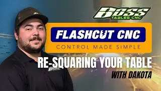 How to re-square your Boss PRO plasma table