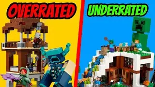 3 набора Lego Minecraft, которые ВАМ НУЖНЫ! Обязательные вещи.