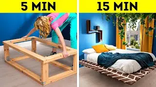 ULTIMATE ROOM TRANSFORMATION | Creative Home Decor Ideas And DIY Furniture To Save Your Money