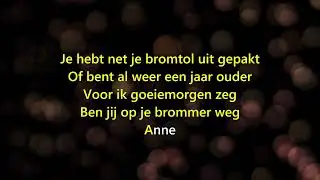 KARAOKE 🎤 Herman van Veen - Anne