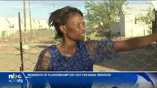 Plakerskamp residents demand streetlights - nbc