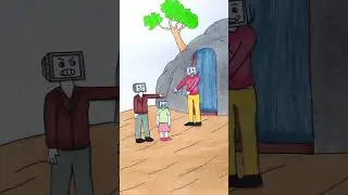 Sometimes Love Needs Understanding, Not Anger #shortsfeed #youtubeshorts #skibiditoilet #drawing