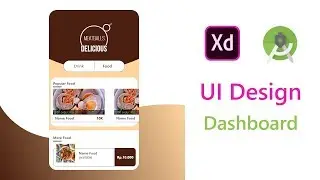 Dashboard UI UX design XD to Android Studio XML Tutorial | RecyclerView and Cardview (Part 1)