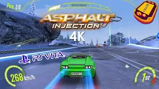 Asphalt: Injection (4K / 2160p) | Vita3K Emulator on PC | Sony PS Vita