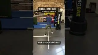 TENNIS BALL DRILLS FOR BOXING 🎾