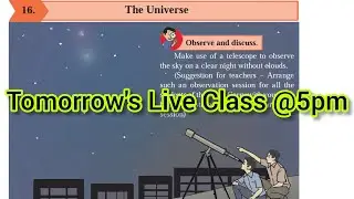 16.The Universe, Class 6